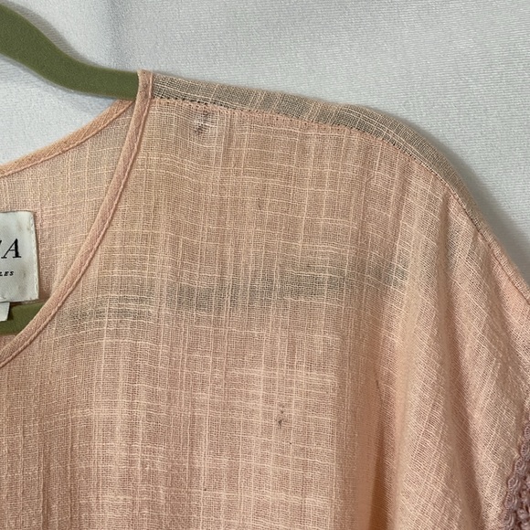 MISA Los Angelos Dress S Layered Look 87% Cotton 13% Rayon Some Wear - Picture 5 of 16